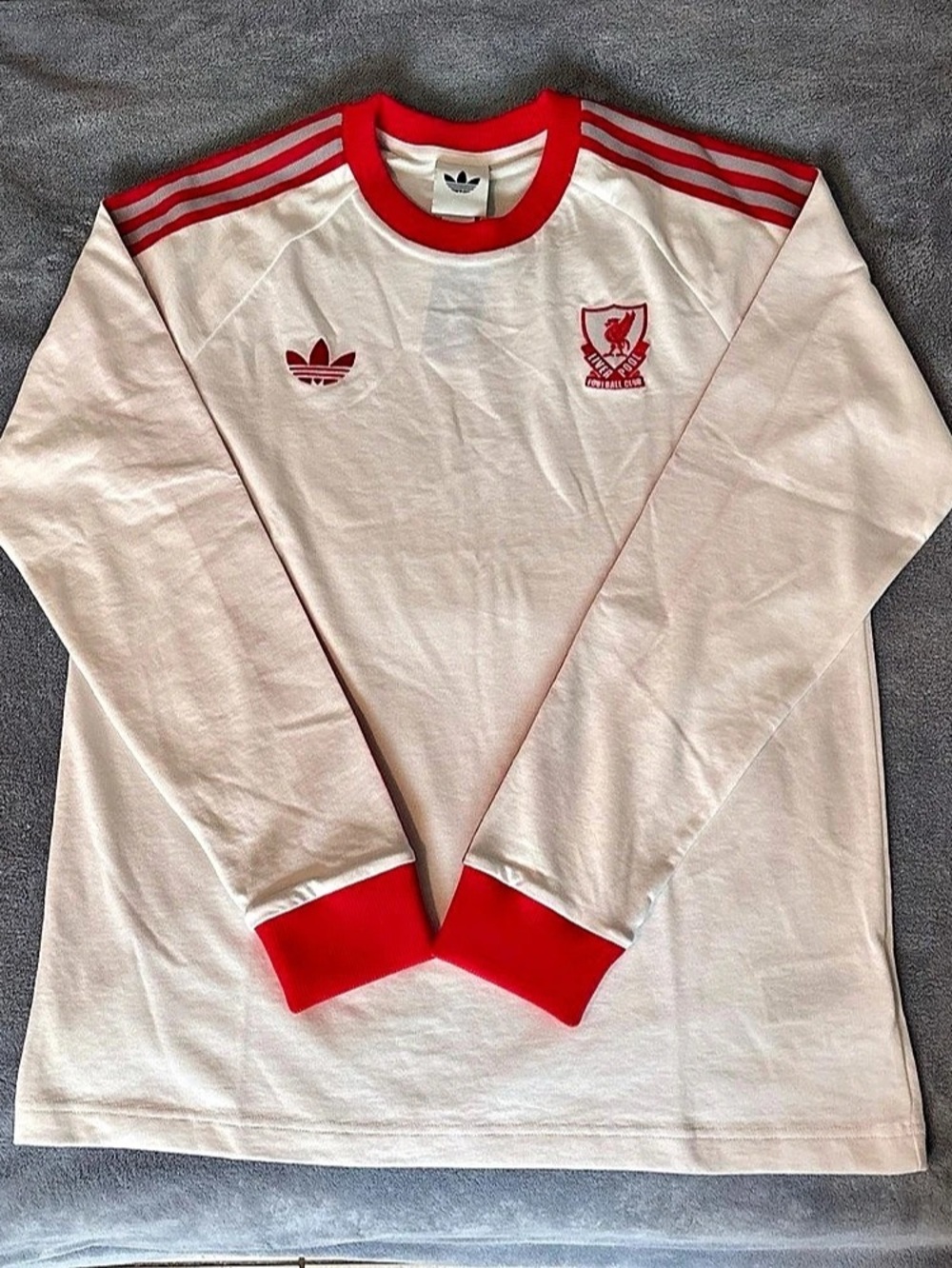 Adidas LFC 07S Liverpool FC Long Sleeve Jersey Large